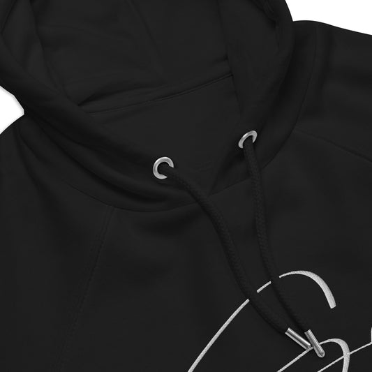 Unisex eco raglan "Sup" hoodie